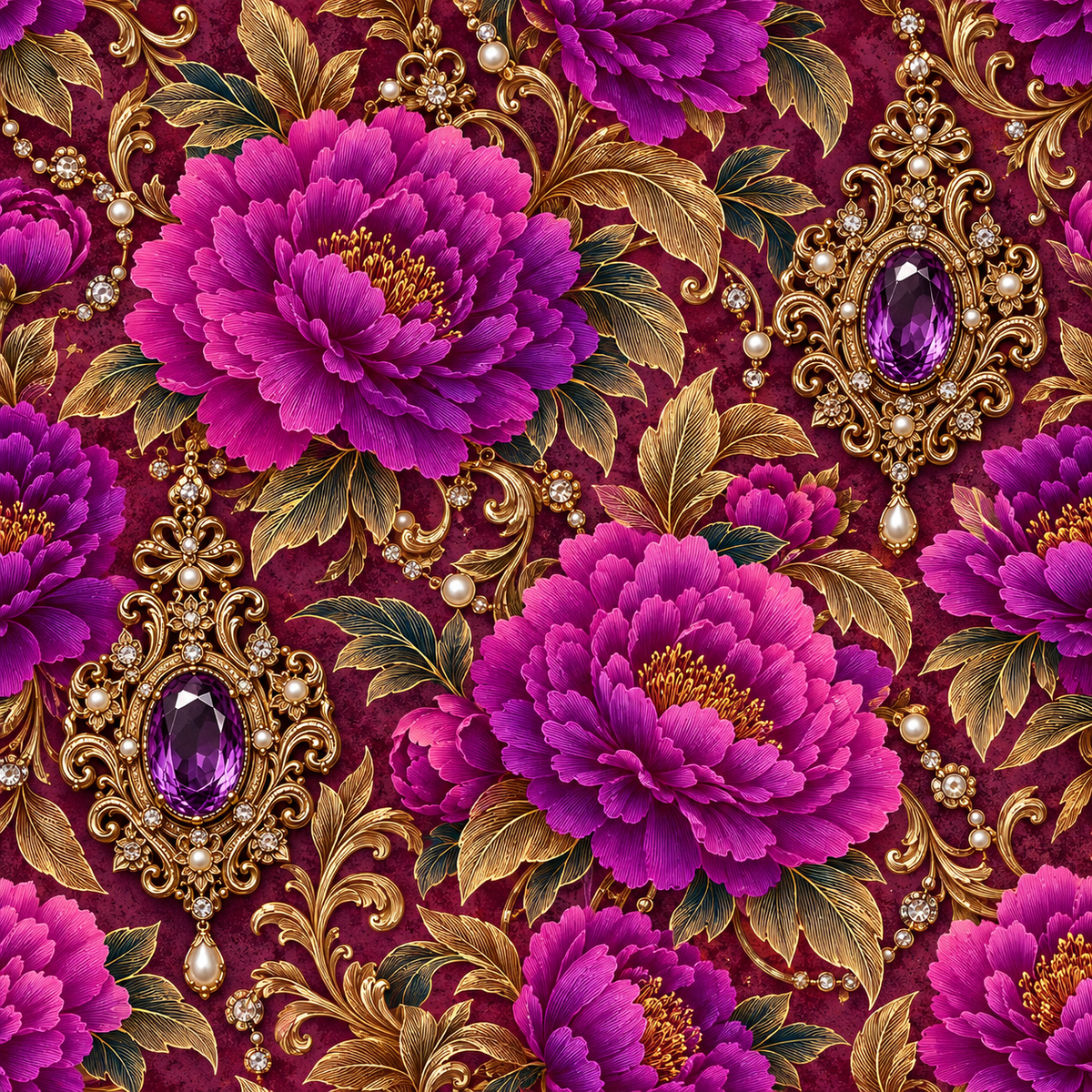 Royal Violet Opulence